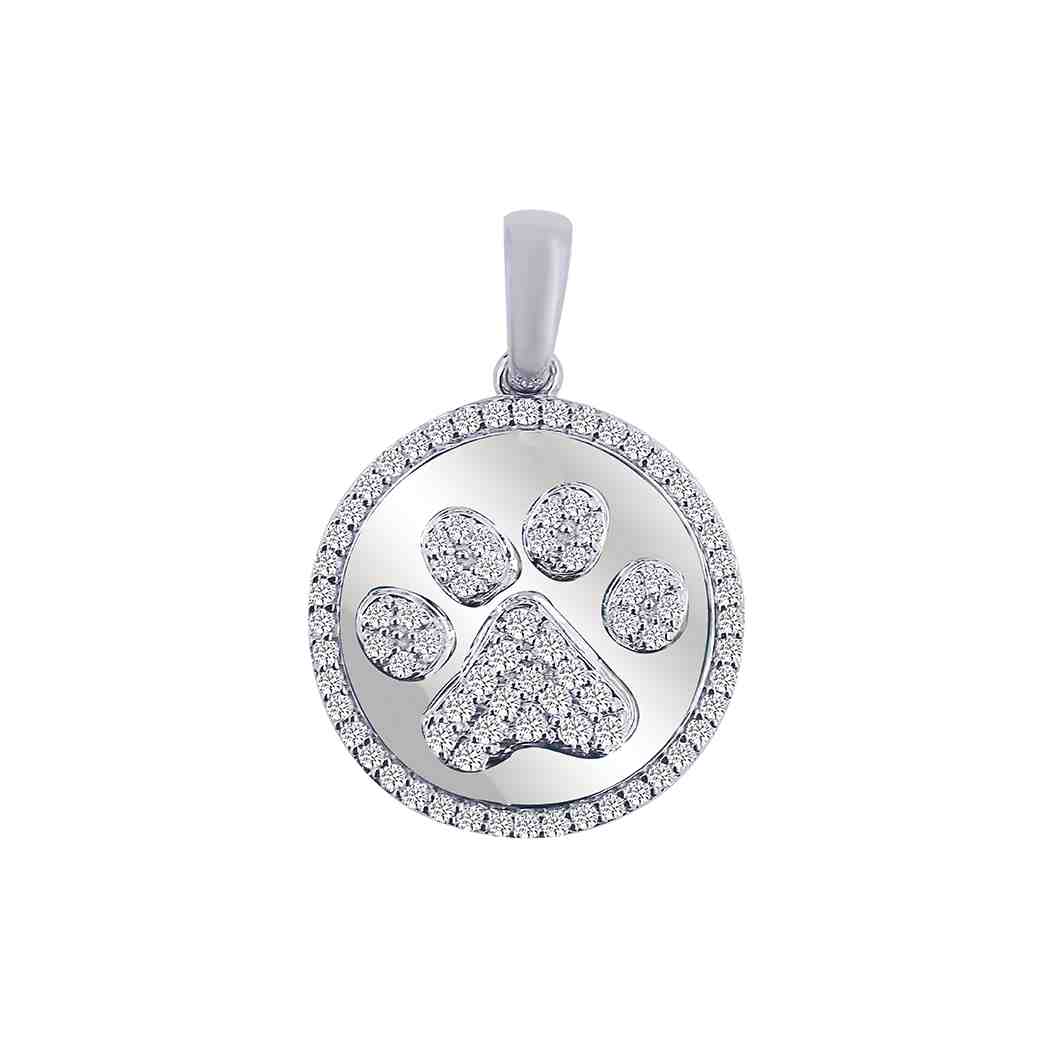 Paw Print Pendant PD31001A
